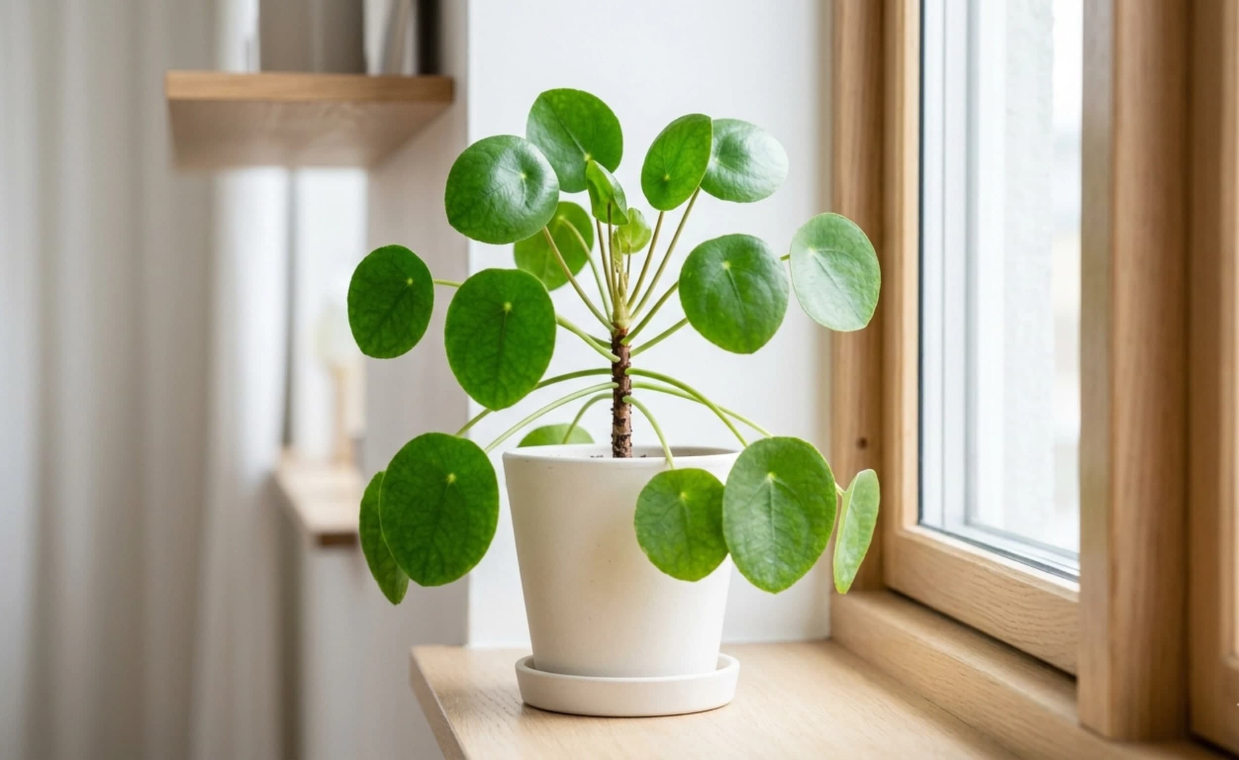 Pilea peperomioides: priežiūra ir dauginimas namuose